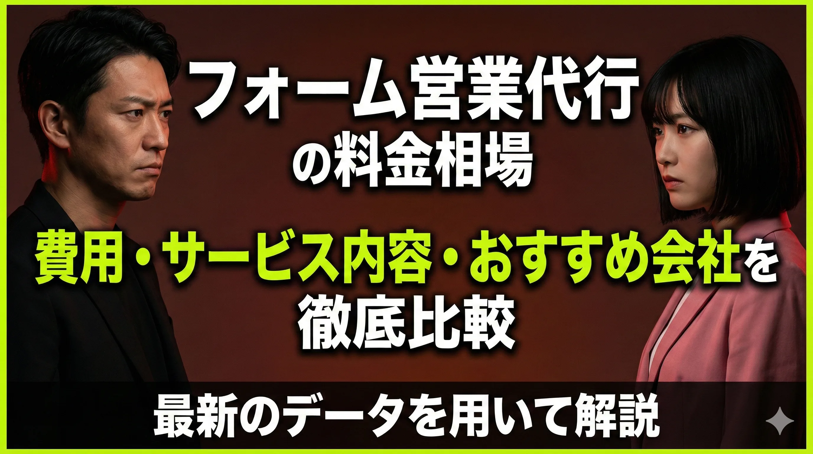 フォーム営業代行の料金相場【2026年版】費用・サービス内容・おすすめ会社を徹底比較